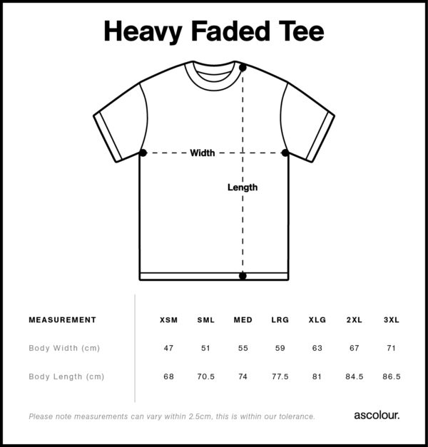 Unit 4 Heavy Faded Tee - Image 5